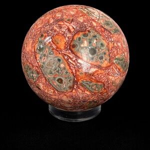 Leopard Skin Jasper Sphere